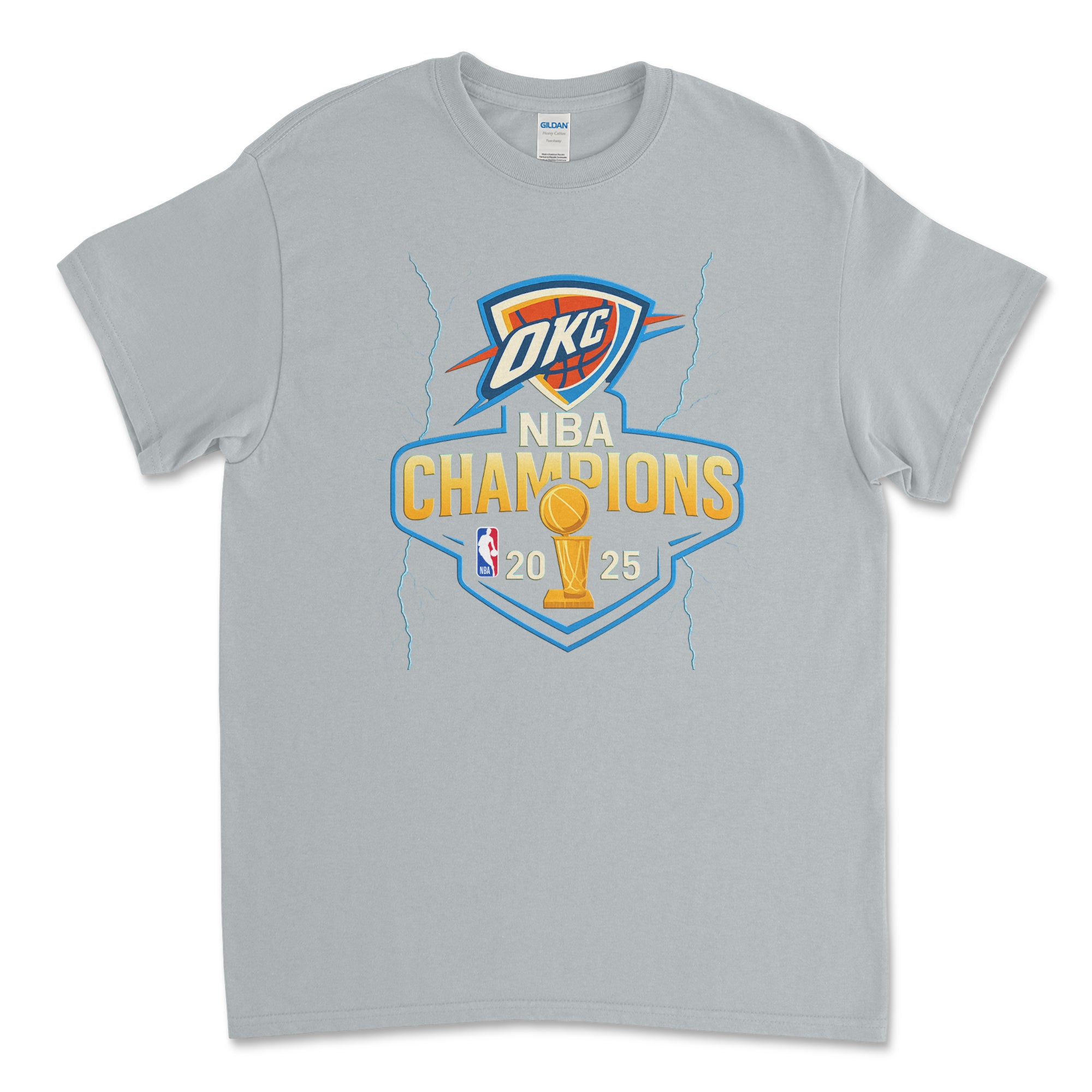 OKC Thunder 2025 NBAChamps Tee 1